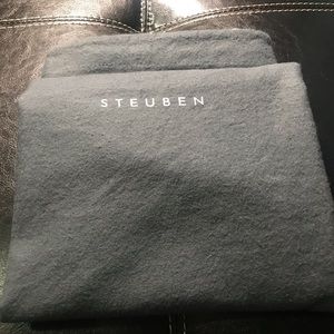 Steuben dust bag; cotton; used in good condition